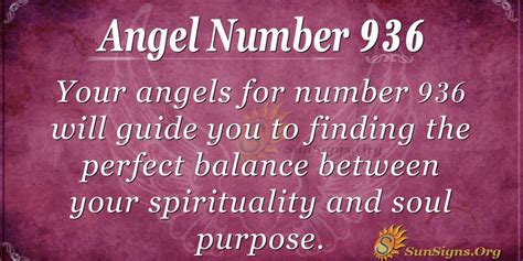 936 Angel Number Meaning